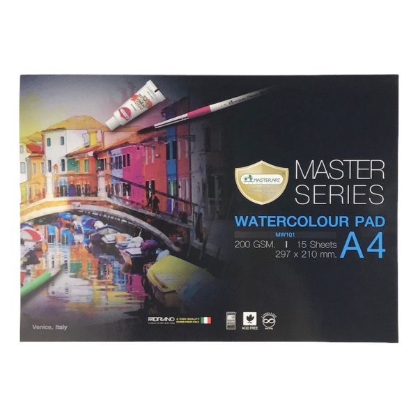 Tập vẽ Master 297x210mm 200gsm 15 tờ A4