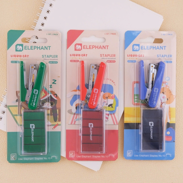 Bộ bấm kim số 10 Elephant MINI-10/Y2 (10)