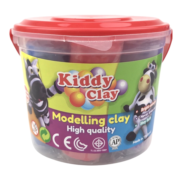 Đất nặn Kiddy Clay CBK-500-7 7 màu