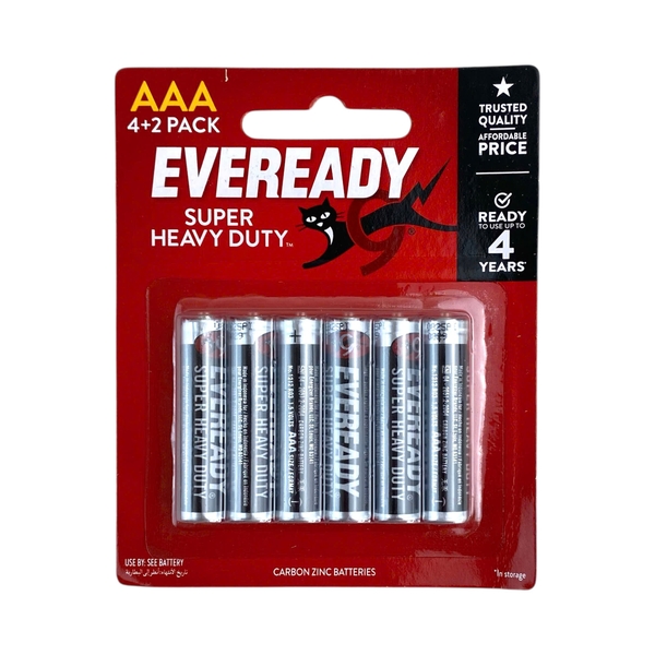 Pin Eveready BP4+2 AAA (12/96)