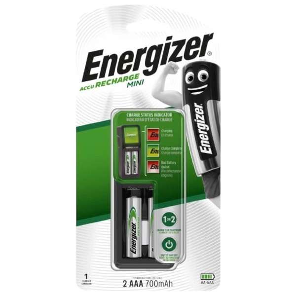 Máy sạc pin Energizer CH2PC4 AA/ AAA 700mAh kèm pin