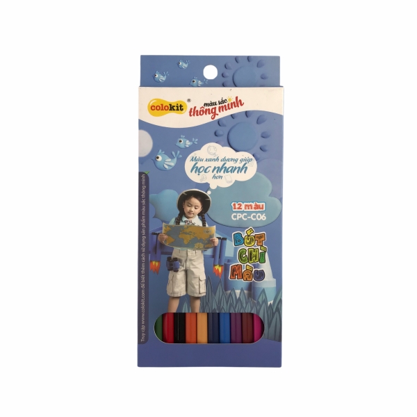 Bút chì màu TL Colokit CP-C06 12 màu (10/160)