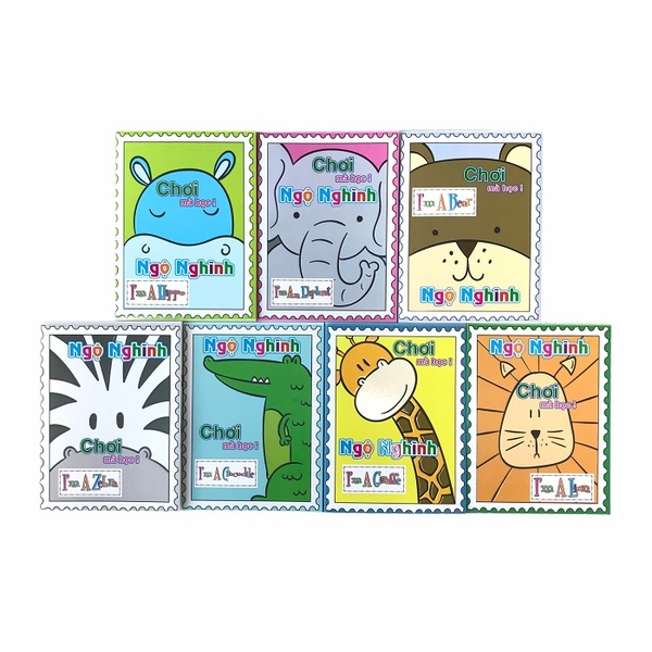 Tập TT 3D Ngộ Nghĩnh 96 trang 120gsm 5 ô ly (5/100)