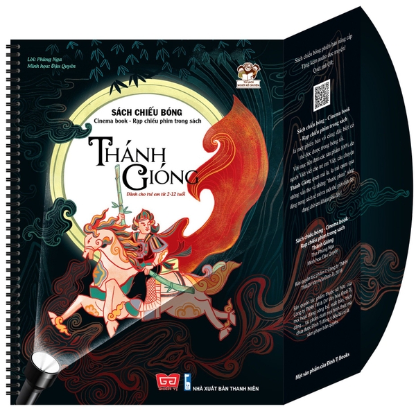 Sách chiếu bóng - Cinema book - Rạp chiếu phim trong sách - Thánh Gióng