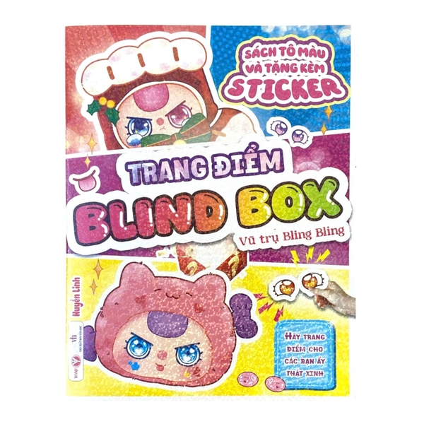 Sách Trang điểm Blind Box: vũ trụ Bling Bling