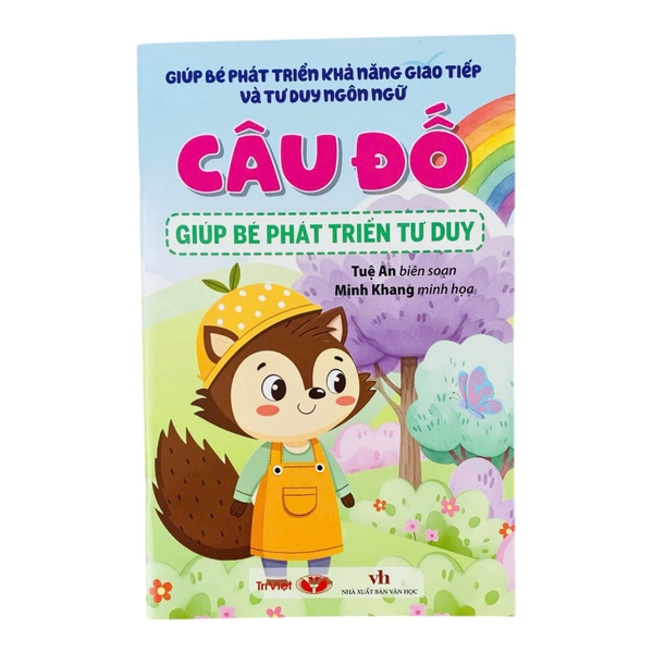 Sách Giúp bé bé phát triển khả năng giao tiếp và tư duy ngôn ngữ: Câu đố giúp bé phát tiển tư duy