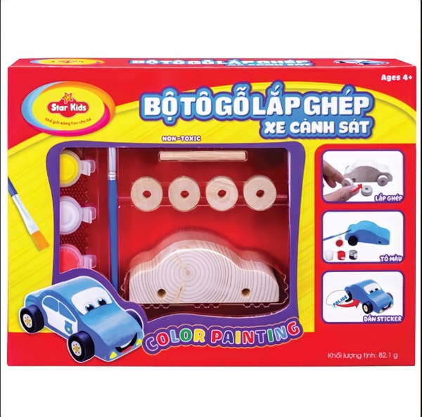 Bộ tô gỗ Star Kids (30)