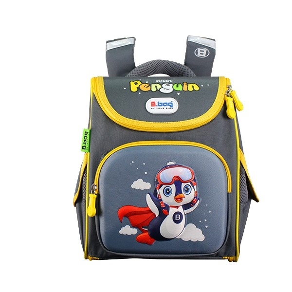 Balo chống gù B.bag Penguin B-12-105 xám