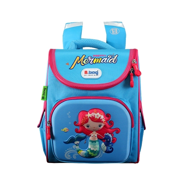 Balo chống gù B.bag Mermaid B-12-108 xanh nhạt