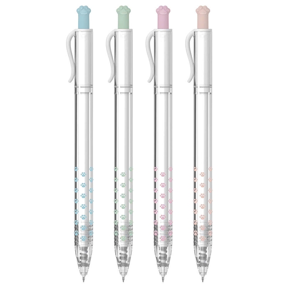 Bút gel Bitex G17 xanh dương 0.5mm, bút mực nước, viết bi nước (36)