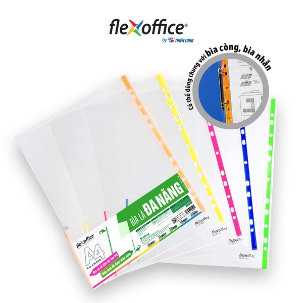 Bìa lá đa năng TL Flexoffice FO-CH004 A4 (10/1000)