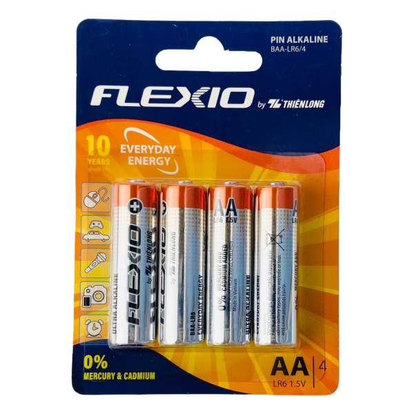 Pin Flexio Alkaline BAA-LR6/4 1.5V (20)