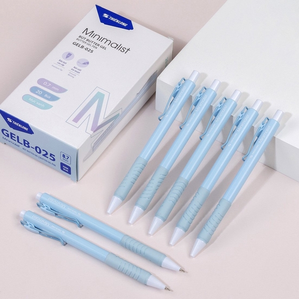 Bút gel TL GeLB-025 xanh dương (20)