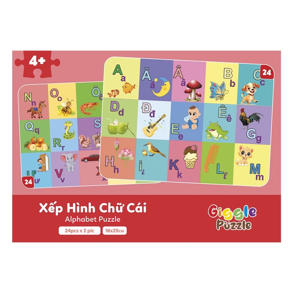 Xếp hình 24 mảnh NT Giggle Puzzle A24-342 - Chủ đề: Khoa học