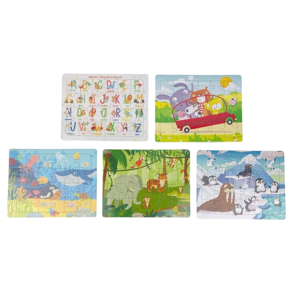 Xếp hình 24 mảnh NT Giggle Puzzle A24-343 - Chủ đề: Thế giới quanh em