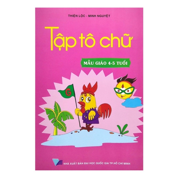 Tập tô chữ mẫu giáo 4-5 tuổi