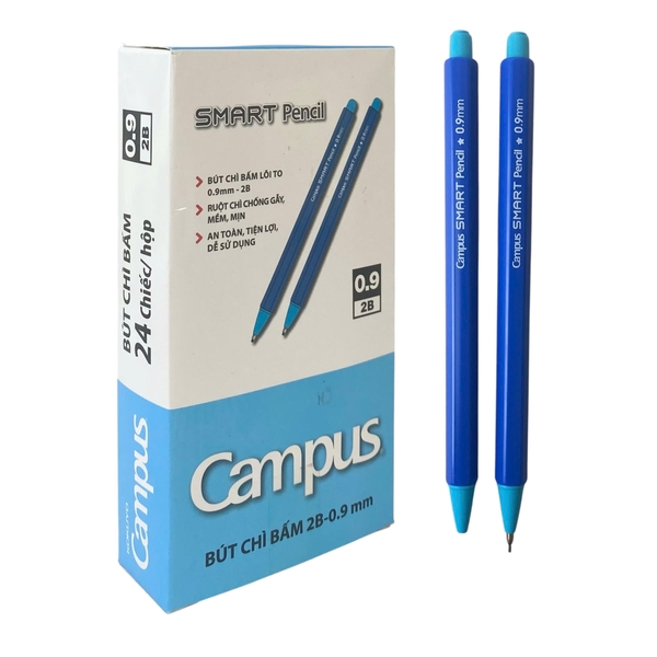Bút chì bấm Campus PC-SMA 0.9mm (24), Viết chì kim, Văn phòng phẩm