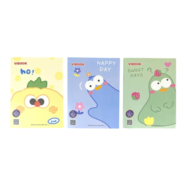 Tập VT Say Hello 200 trang 70gsm 4 ly ngang (5/50)