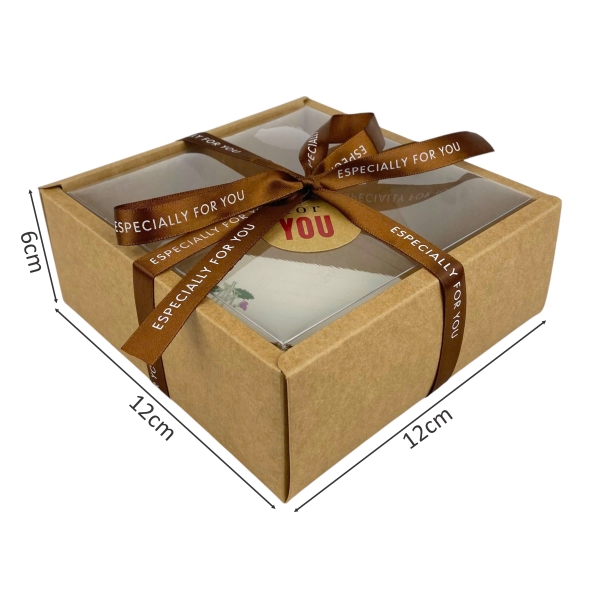 Hộp xếp kính kraft LL vuông
