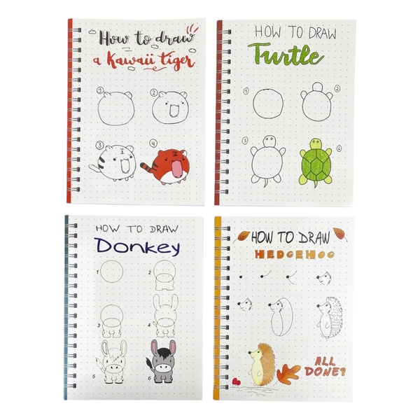 Tập SM How To Draw 96 trang 80gsm 4 ôly (10/100)