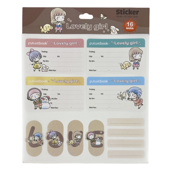 Nhãn tên FT Lovely girl N102 (50)