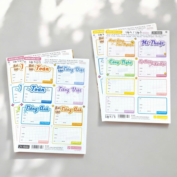 Nhãn tên môn học FT N-642 (50)