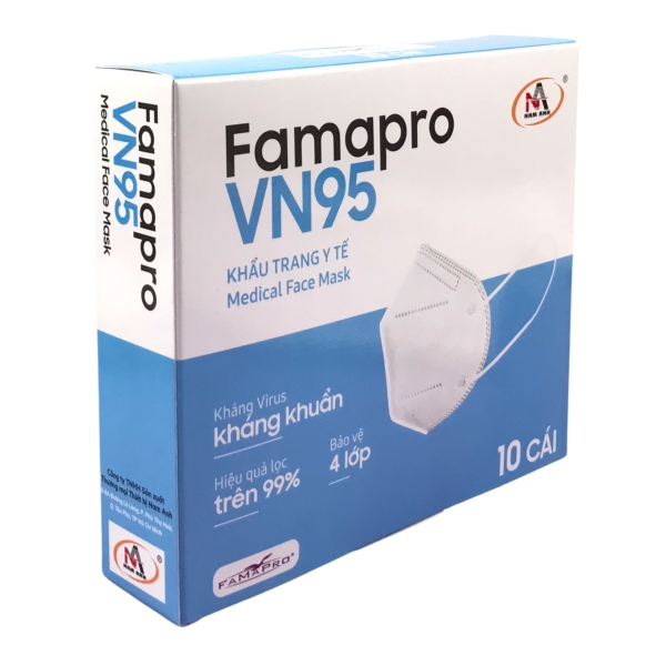 Khẩu trang y tế Famapro VN95 (10/500)