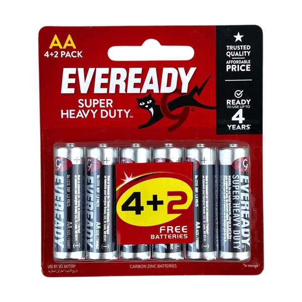Pin Eveready BP4+2 AA (12/96)