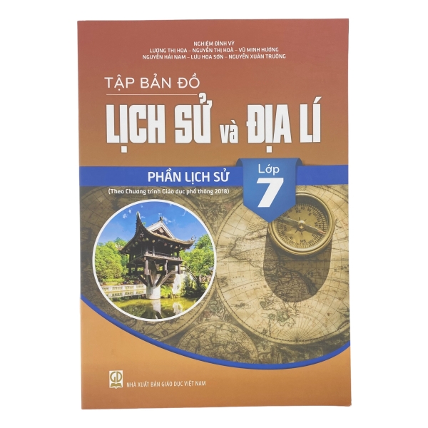 Tập bản đồ Lịch sử và Địa lí phần lịch sử lớp 7