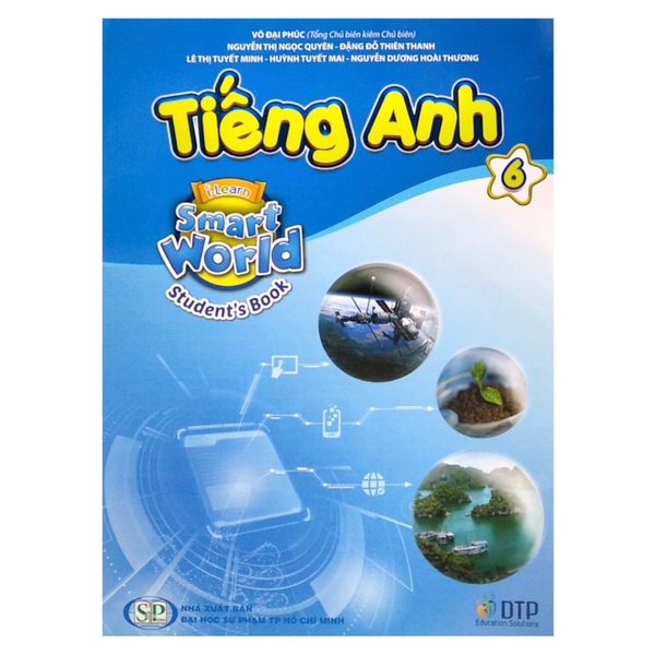Sách Tiếng Anh I-Learn Smart World Student's Book lớp 6