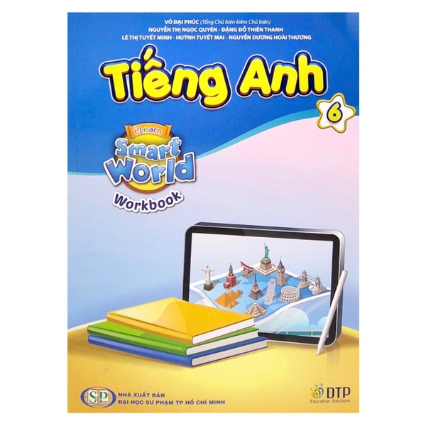Sách Tiếng Anh I-Learn Smart World Workbook lớp 6