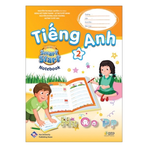 Sách Tiếng anh Smart Start Notebook lớp 2