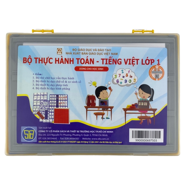 Bộ thực hành Toán - Tiếng Việt lớp 1
