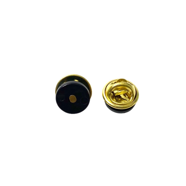 Kim cài bướm K001 Φ11mm cao cấp đế đen [50] (1000)