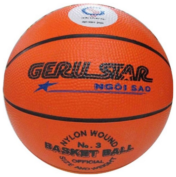 Banh bóng rổ Geru Star No.3