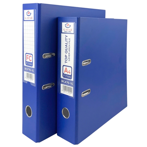 Bìa còng 1 mặt si Gstar BCA70-1S / BCF70-1S 7cm