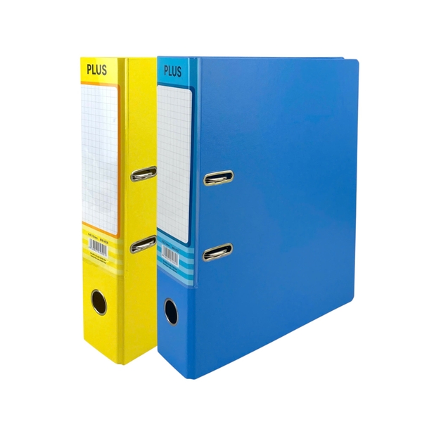 Bìa còng 1 mặt si Plus 800-V027 / 800-V029 7cm F4 (50)