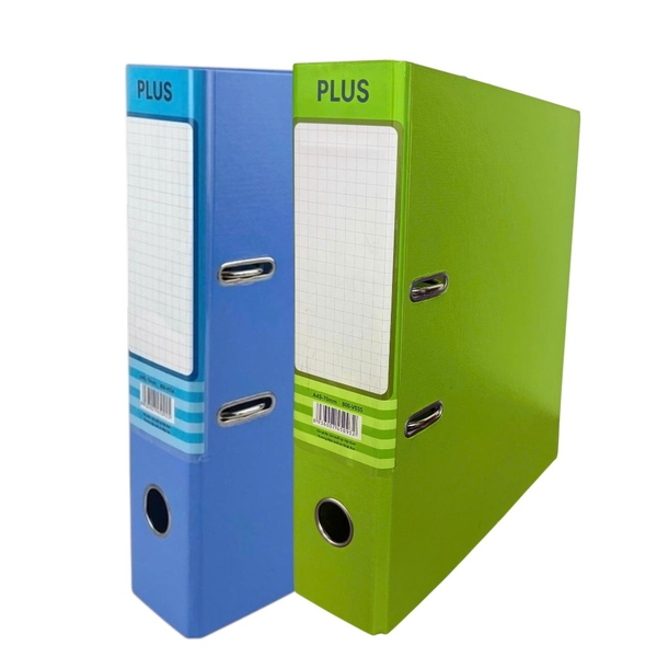 Bìa còng 1 mặt si Plus 800-V034/800-V035 7cm A4 (50)