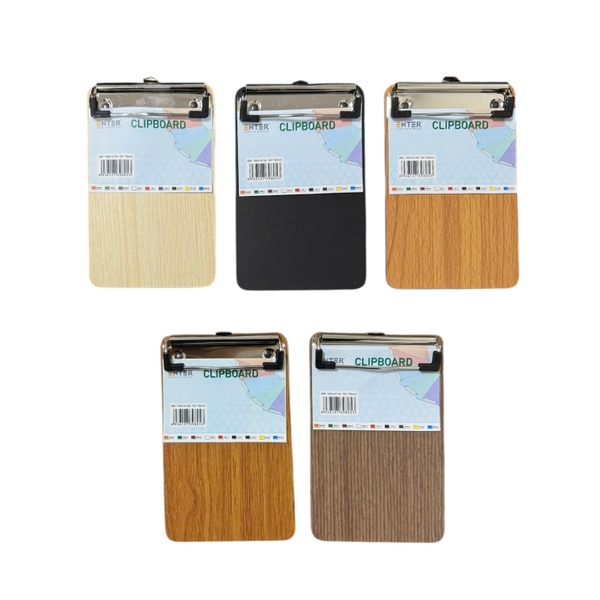 Bìa trình ký gỗ Enter G10 10.5x16.5cm A6, Bìa kẹp tài liệu, Kẹp hồ sơ, Kẹp hóa đơn