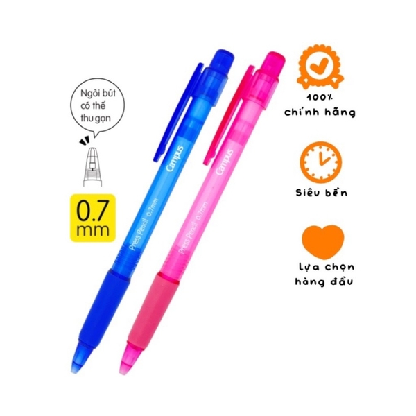 Bút chì bấm Campus PC-PRP 0.7mm (10)