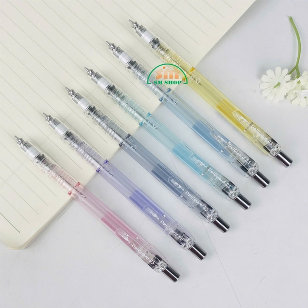 Bút chì bấm không gãy Zebra Delguard màu khói 0.5 mm