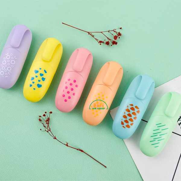 Bút dạ quang Marvy HL60P pastel (12)