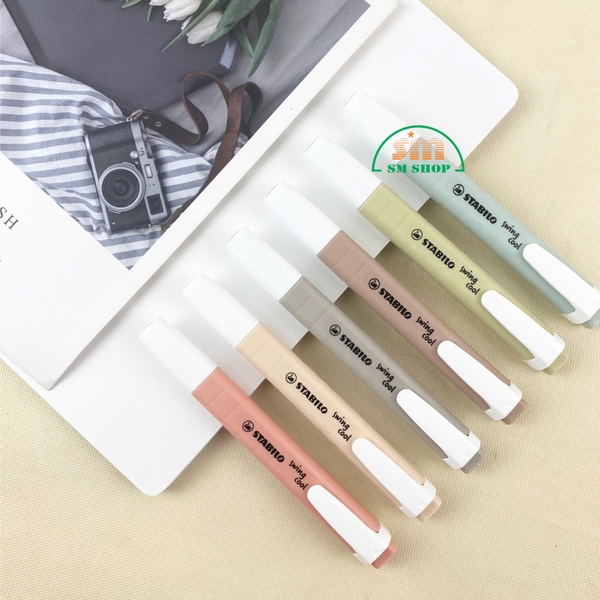 Bút dạ quang Stabilo Swing cool 275 nature (10)