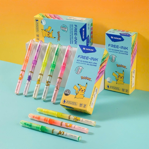 Bút dạ quang TL free-ink HL-020/PKM (10)