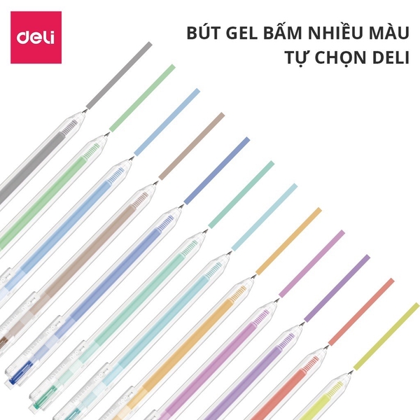 Bút gel Deli G118 (12/144)