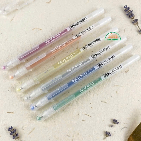 Bút gel Gelly Roll Stardust XPGB, Bút trang trí, Bút nhũ (12)