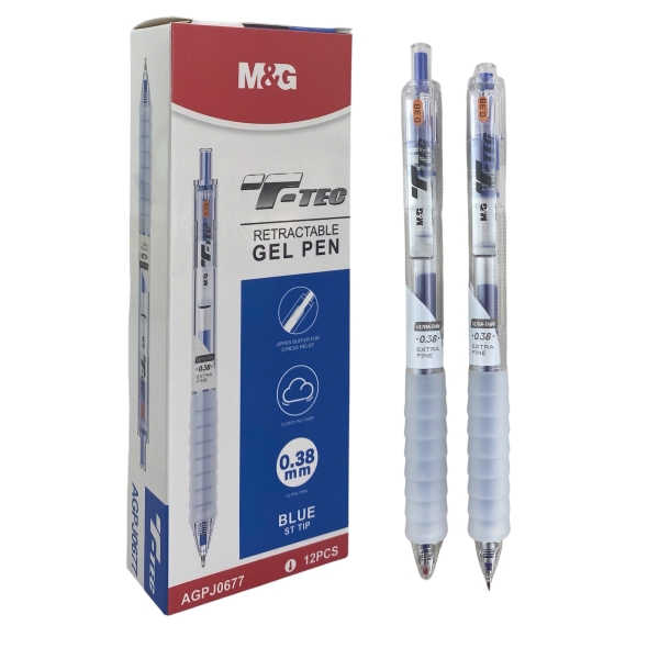 Bút gel MG AGP0677 0.38mm, Bút nước, Viết gel (12/144)