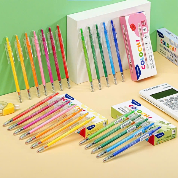 Bút gel TL GeL-050/ Plus (10), Bút bi nước, Viết mực nước, Văn phòng phẩm