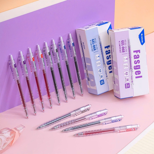 Bút gel TL GeL-068  (20), Bút bi nước, Viết mực nước, Văn phòng phẩm