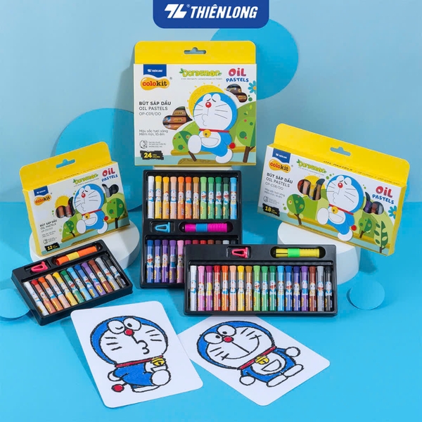 Bút sáp dầu TL Colokit OP-C07/DO / OP-C08/DO, Màu vẽ